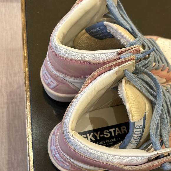 Golden Goose Sky-star sneakers size 38. - Picture 12 of 17